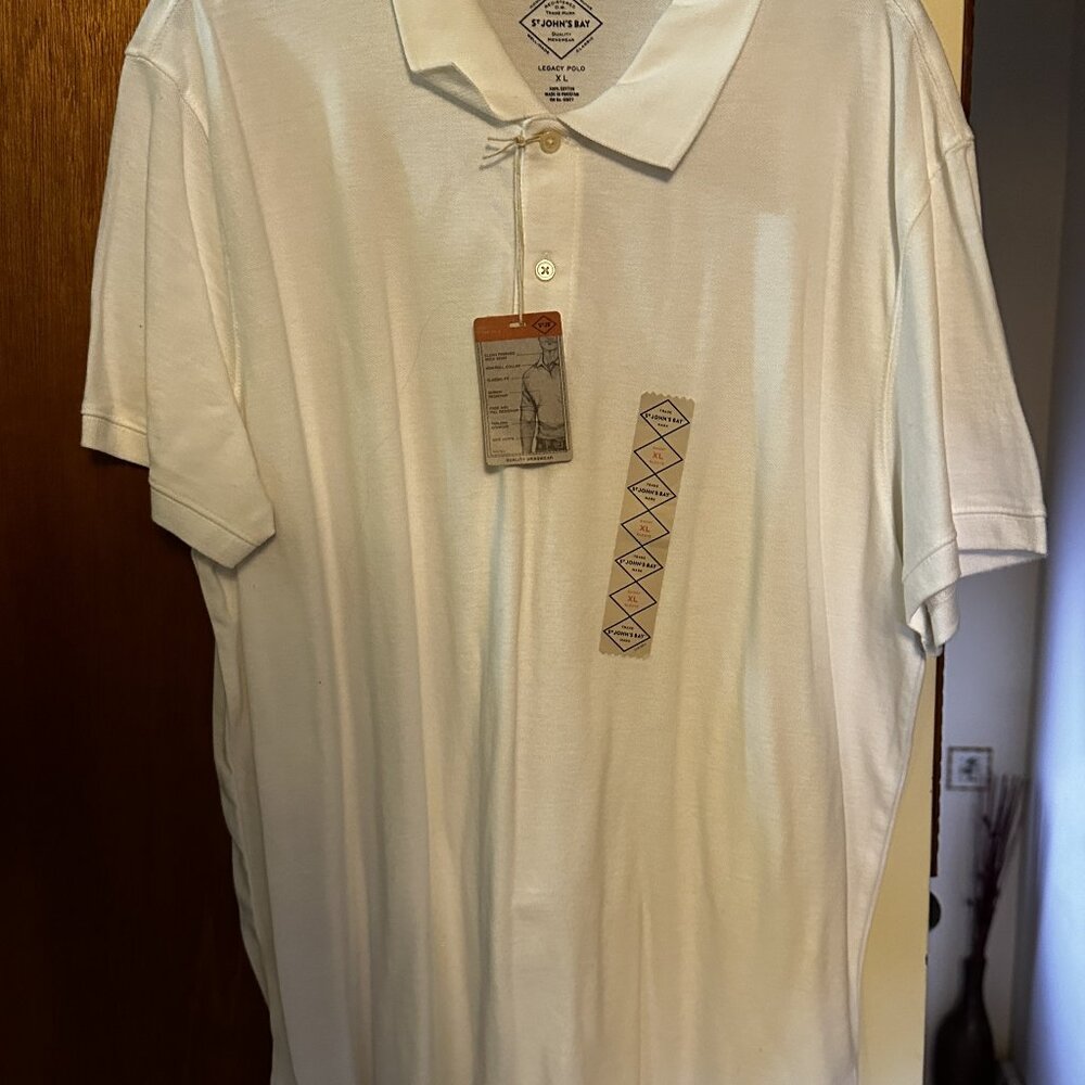 St John's Bay Legacy Polo XL Short Sleeve